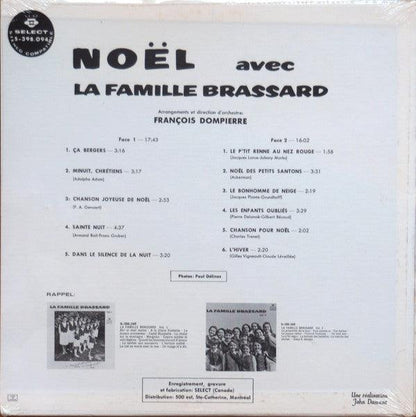La Famille Brassard - Noël Avec La Famille Brassard (LP) - 75music