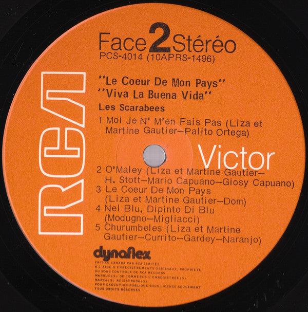 Les Scarabées - Le Coeur De Mon Pays / Viva La Buena Vida (LP, Album) - 75music