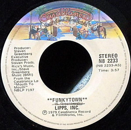 Lipps, Inc. - Funkytown (7", Single) - 75music