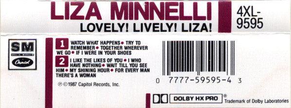 Liza Minnelli - Lovely! Lively! Liza! (Cass, Comp, Dol) - 75music