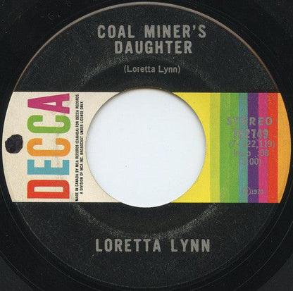 Loretta Lynn - Coal Miner's Daughter (7", Single) - 75music