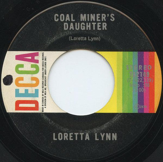 Loretta Lynn - Coal Miner's Daughter (7", Single) - 75music