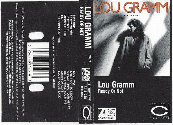 Lou Gramm - Ready Or Not (Cass, Album, Club, Dol) - 75music