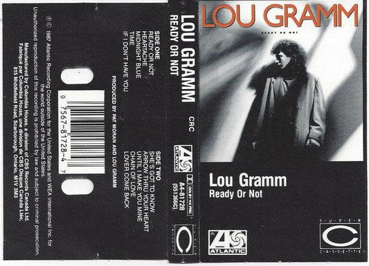 Lou Gramm - Ready Or Not (Cass, Album, Club, Dol) - 75music