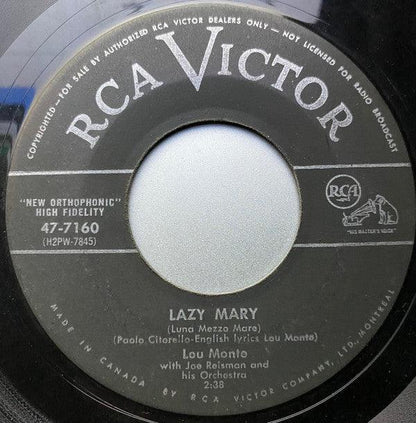 Lou Monte - Angelique / Lazy Mary (7", Single) - 75music