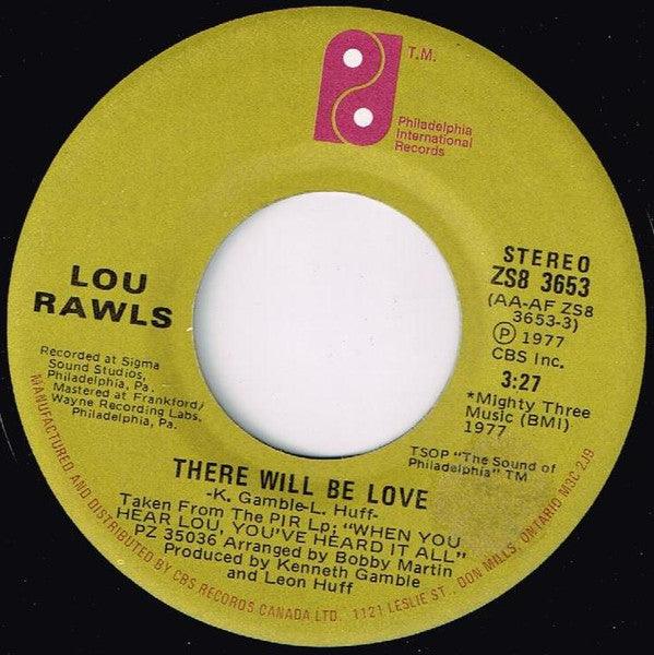 Lou Rawls - There Will Be Love / Unforgettable (7", Single) - 75music