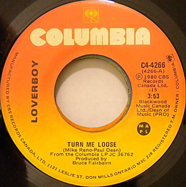 Loverboy - Turn Me Loose (7", Single) - 75music