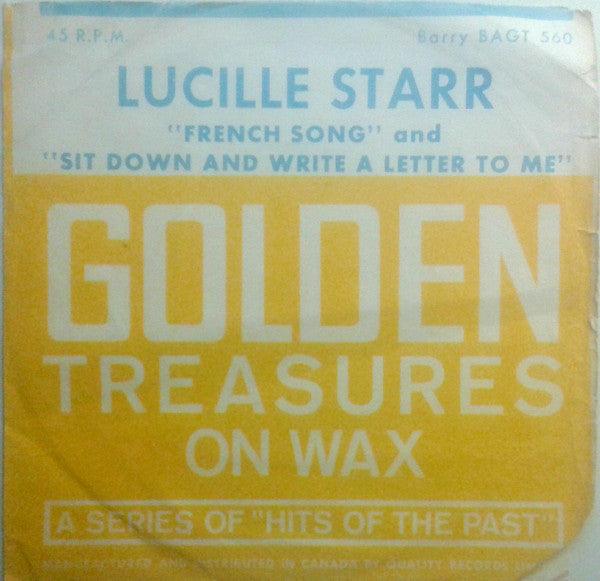 Lucille Starr - The French Song (Quand Le Soleil Dit Bonjour Aux Montagnes) (7", Single, RE) - 75music