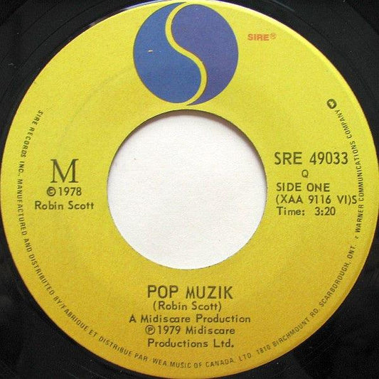 M - Pop Muzik (7", Single) - 75music