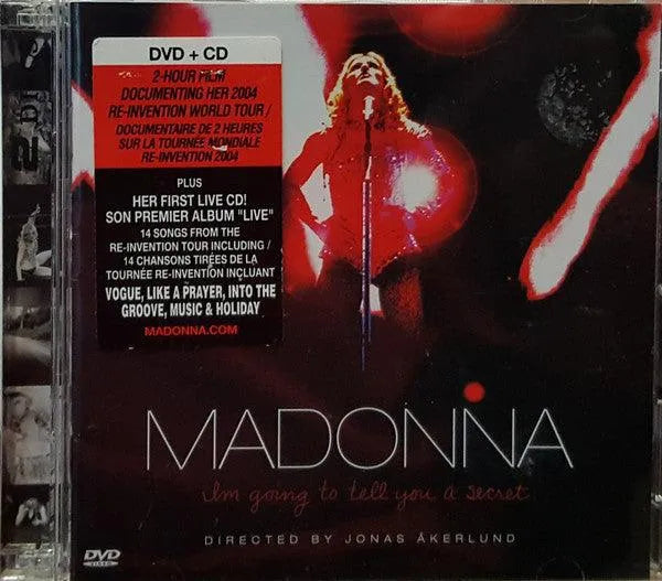 Madonna - Im Going To Tell You A Secret (DVD-V, Multichannel, NTSC + CD, Comp) - 75music - Canada's Online Record Store