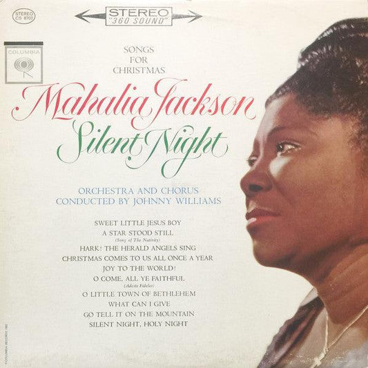 Mahalia Jackson - Silent Night - Songs For Christmas (LP, Album, RE) - 75music