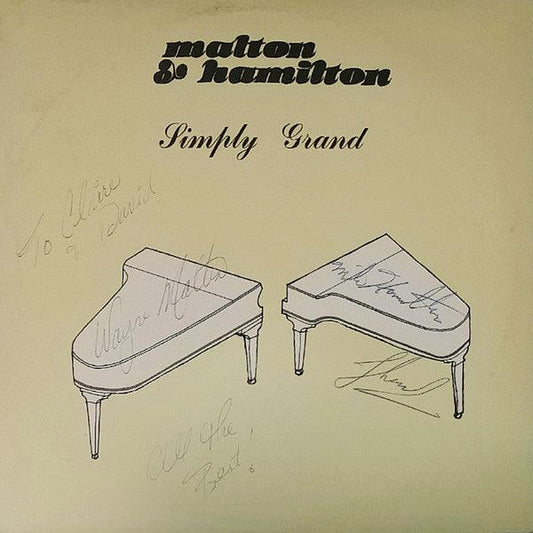 Malton & Hamilton - Simply Grand (LP, Album) - 75music