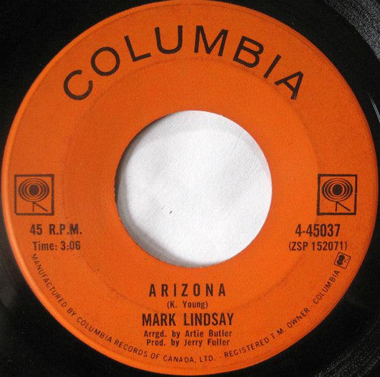 Mark Lindsay - Arizona (7", Single) - 75music
