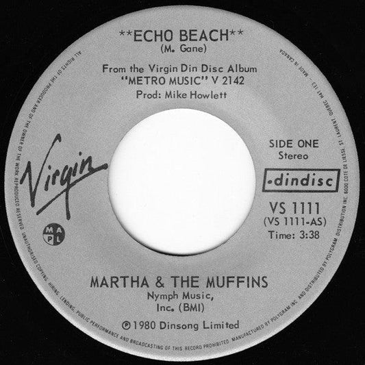 Martha And The Muffins - Echo Beach (7", Single) - 75music
