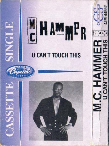 MC Hammer - U Can't Touch This (Cass, Single) - 75music