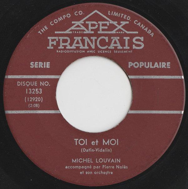 Michel Louvain - Sylvie / Toi Et Moi (7", Single, Mono) - 75music