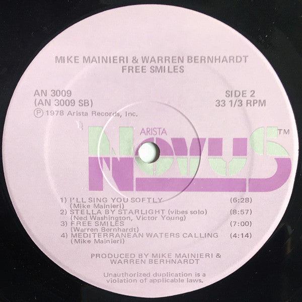 Mike Mainieri & Warren Bernhardt - Free Smiles (Live At Montreux 1978) (LP, Album) - 75music