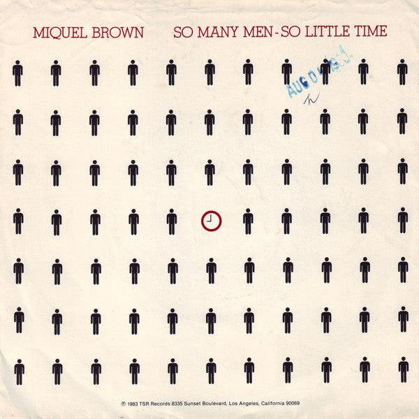 Miquel Brown - So Many Men - So Little Time (7", Single) - 75music
