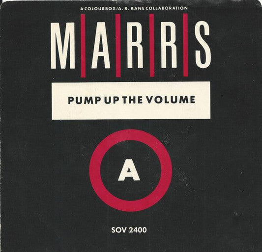 M|A|R|R|S - Pump Up The Volume (7") - 75music