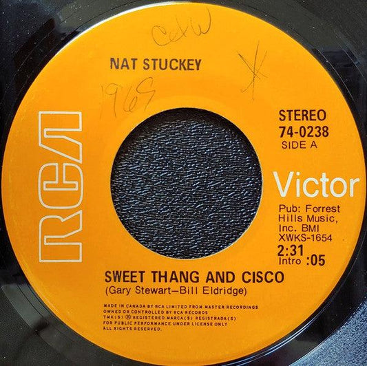 Nat Stuckey - Sweet Thang And Cisco / Son Of A Bum (7", Single) - 75music