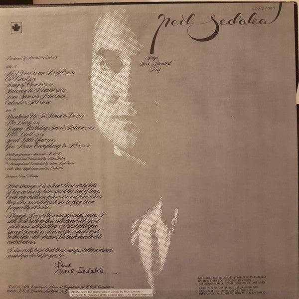 Neil Sedaka - Neil Sedaka Sings His Greatest Hits (LP, Comp, RE) - 75music