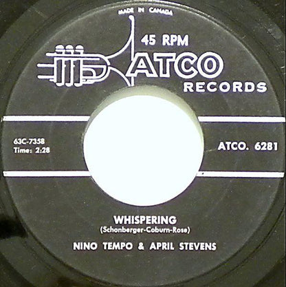 Nino Tempo & April Stevens - Whispering (7", Single) - 75music