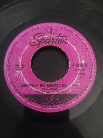 Paul Anka - It's Time To Cry / Something Has Changed Me (7", 2nd) - 75music