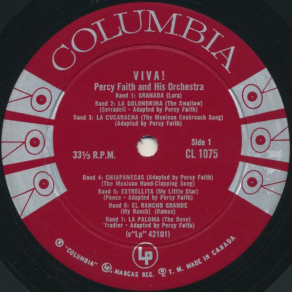 Percy Faith & His Orchestra - Viva! The Music Of Mexico (LP, Album, Mono) - 75music