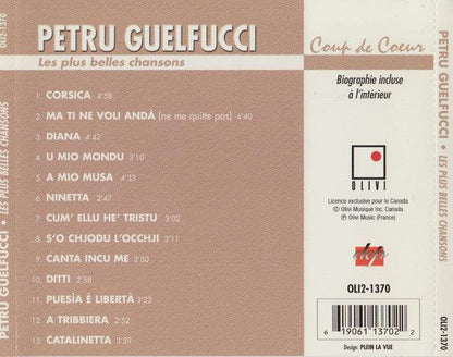 Petru Guelfucci - Les Plus Belles Chansons (CD, Comp, RM) - 75music