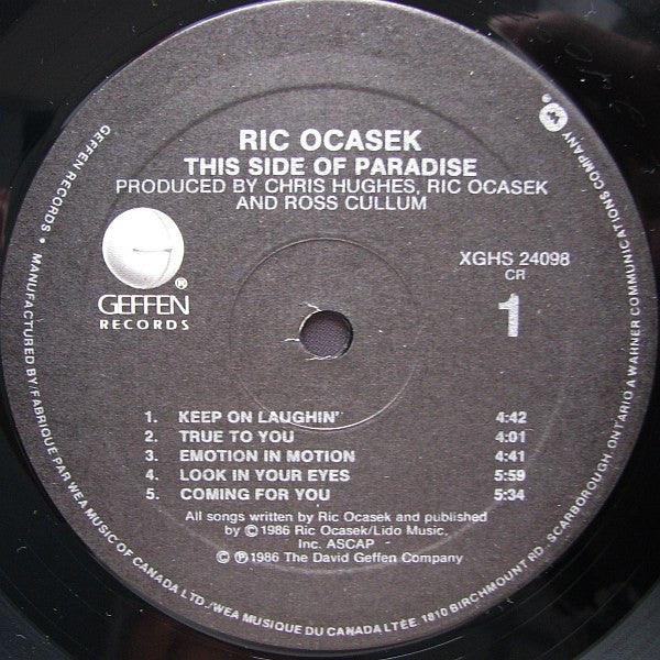Ric Ocasek - This Side Of Paradise (LP, Album) - 75music