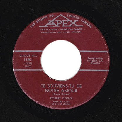 Robert Cogoi - Je Me Sens Tres Seul (7", Single) - 75music
