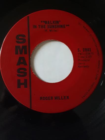 Roger Miller - Walkin' In The Sunshine (7", Single) - 75music