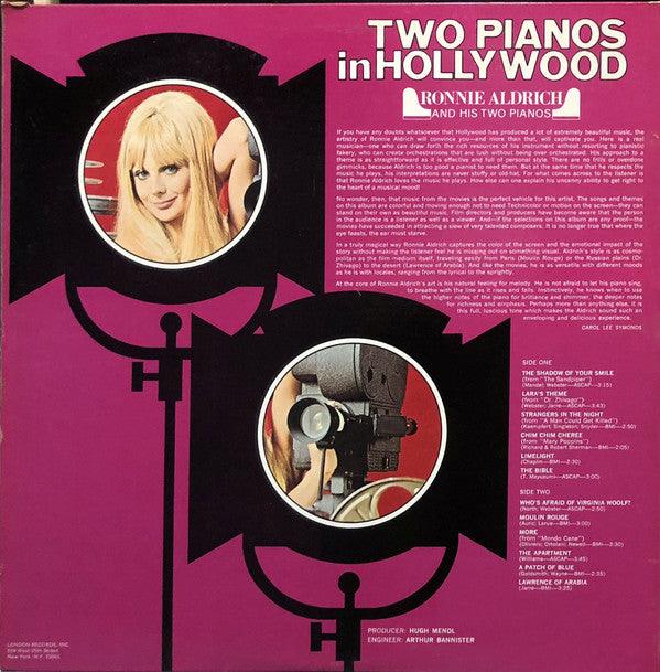 Ronnie Aldrich And His Two Pianos - Two Pianos In Hollywood (LP, Album, Gat) - 75music