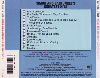Simon & Garfunkel - Simon And Garfunkel's Greatest Hits (CD, Comp, Club, RE) - 75music