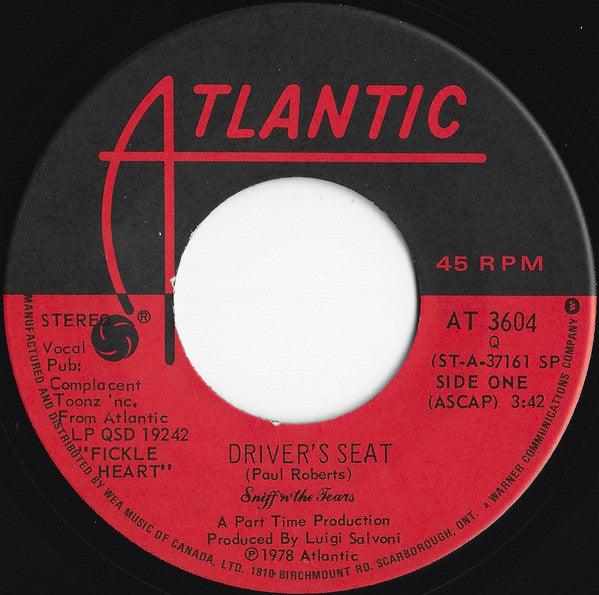 Sniff 'n' the Tears - Driver's Seat (7", Single) - 75music
