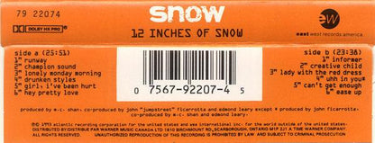 Snow - 12 Inches Of Snow (Cass, Album) - 75music