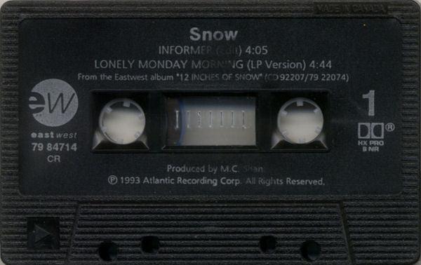 Snow - Informer (Cass, Single, Dol) - 75music