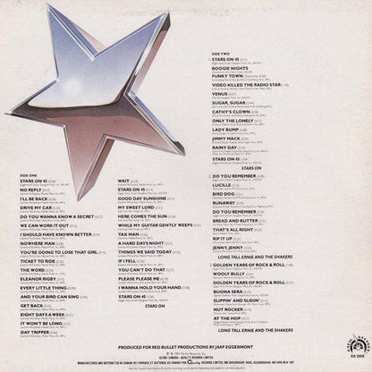 Stars On 45 / Long Tall Ernie And The Shakers - Stars On Long Play (LP, Album, Mixed, Red) - 75music