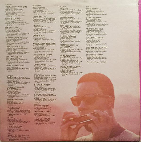Stevie Wonder - Looking Back (3xLP, Comp, Ltd) - 75music