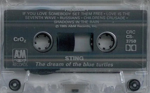 Sting - The Dream Of The Blue Turtles (Cass, Album, Club, CrO) - 75music - Canada's Online Record Store