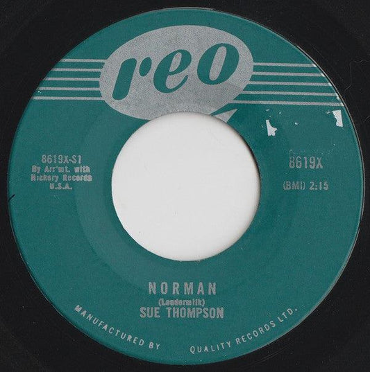 Sue Thompson - Norman (7", Single) - 75music