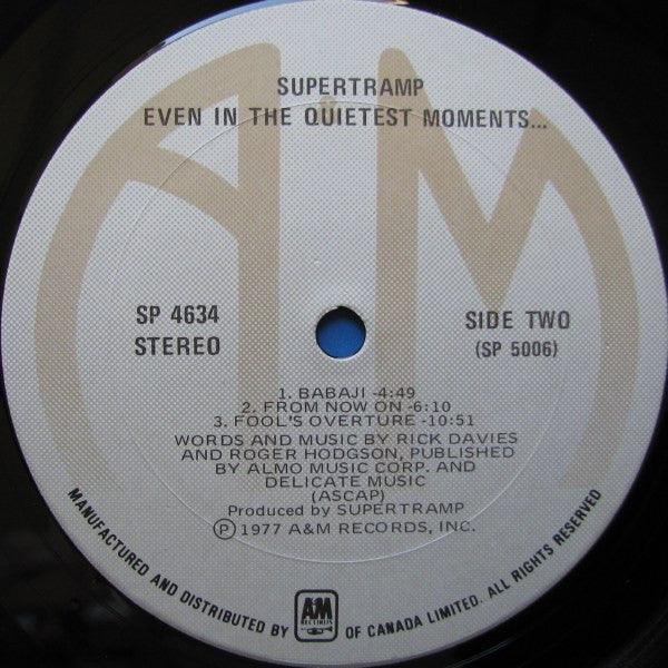 Supertramp - Even In The Quietest Moments... (LP, Album) - 75music