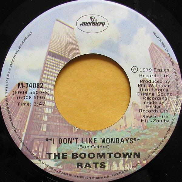 The Boomtown Rats - I Don't Like Mondays (7", Single) - 75music