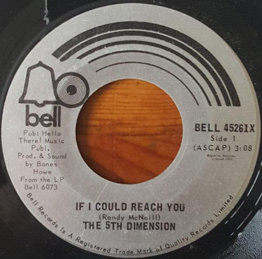 The Fifth Dimension - If I Could Reach You (7", Single) - 75music