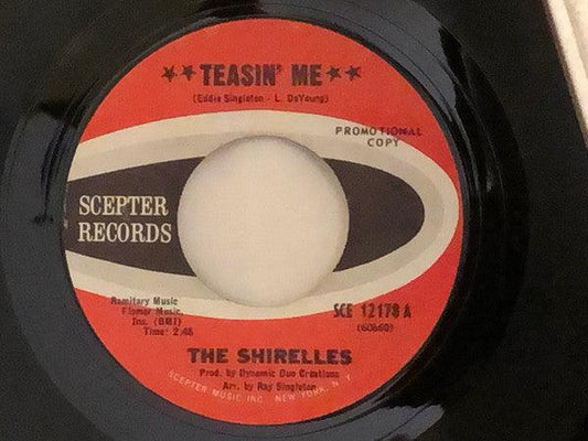 The Shirelles - Teasin' Me (7", Single, Promo) - 75music