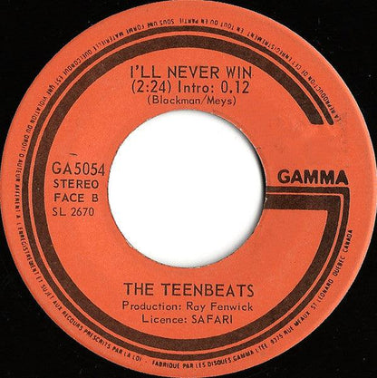 The Teenbeats* - I Can't Control Myself (7") - 75music