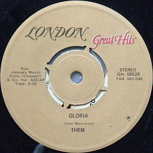 Them - Gloria / Here Comes The Night (7", RE) - 75music