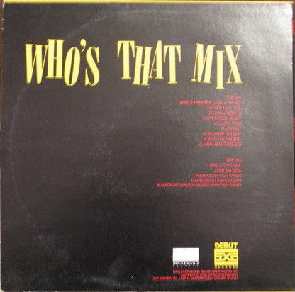 This Year's Blonde - Who's That Mix (12", Maxi) - 75music
