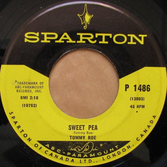 Tommy Roe - Sweet Pea (7", Single) - 75music