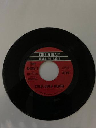 Tony Bennett With Percy Faith & His Orchestra - Cold, Cold Heart / Because Of You (7", Single) - 75music